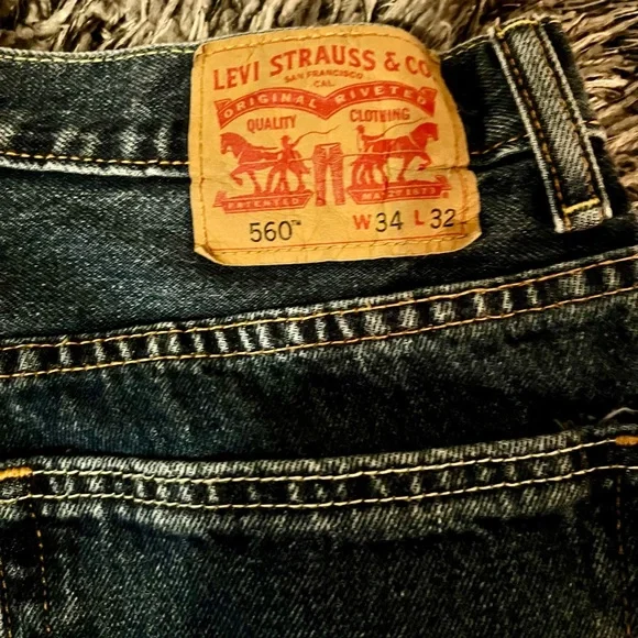 Men’s 560 Levi’s jeans